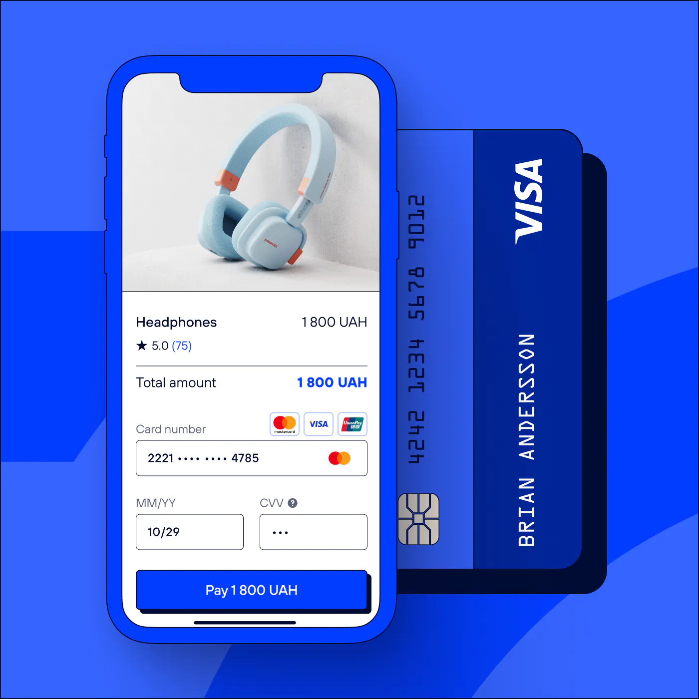 International and local cards 