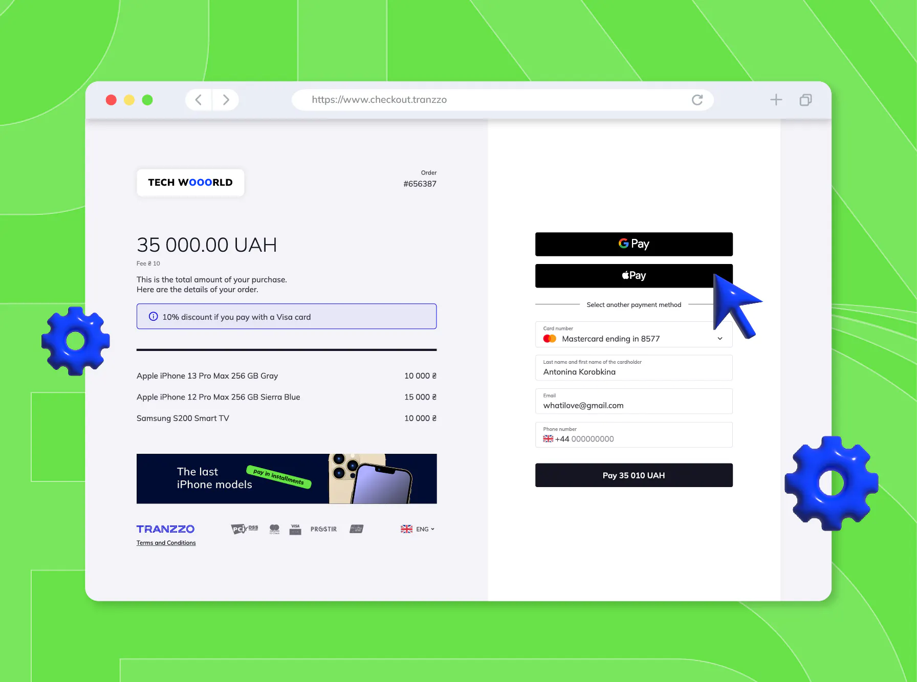 Tranzzo payment page has been updated Tranzzo payment page has been updated