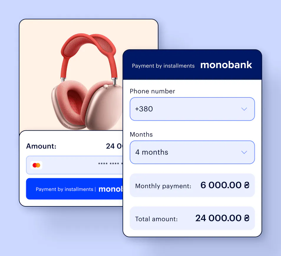 Payment in installments