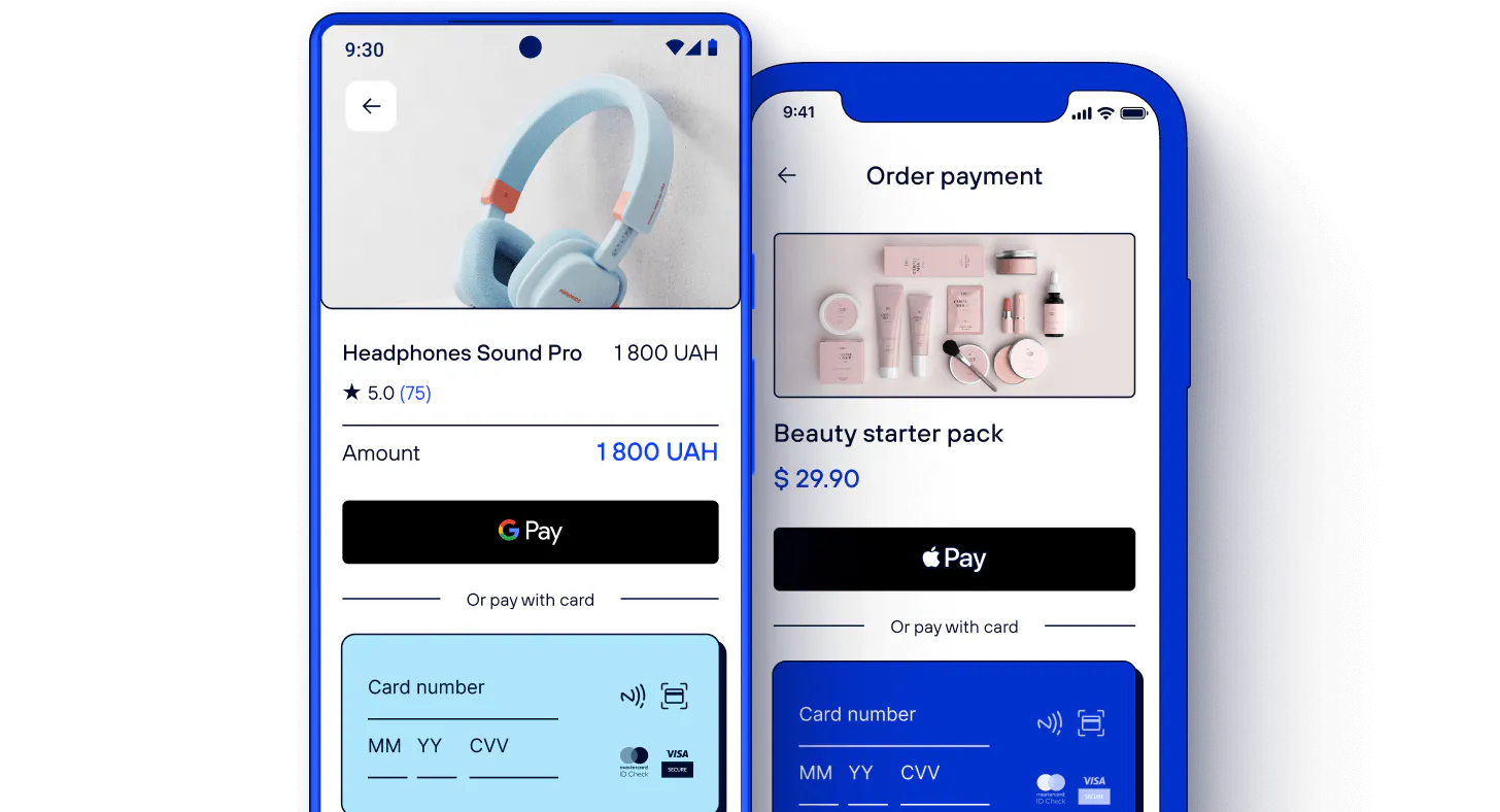 In the mobile application
