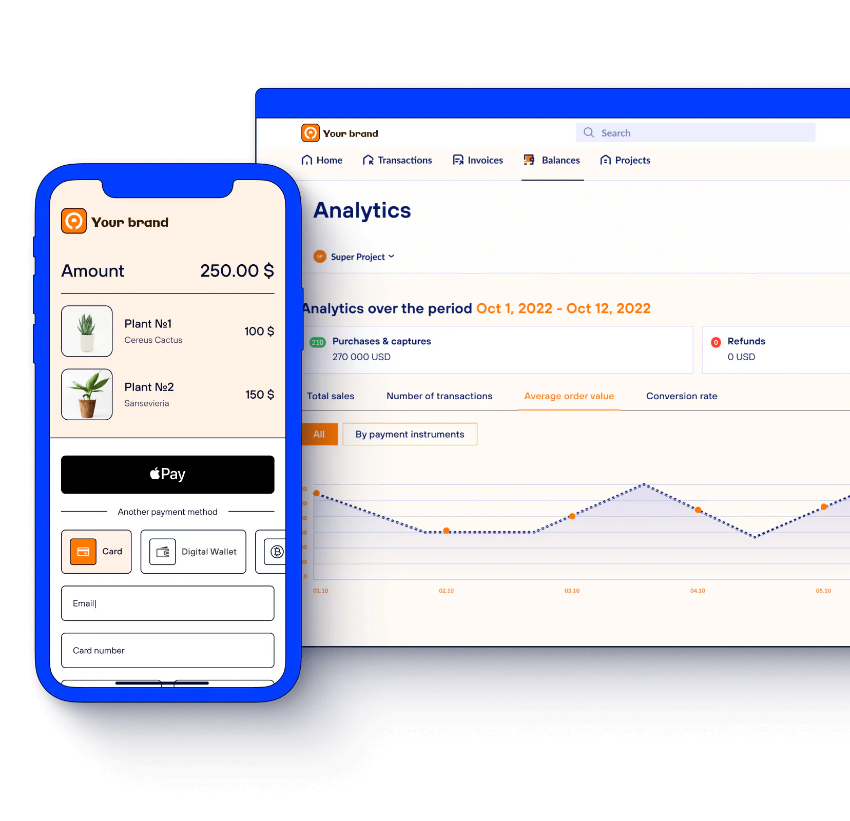 Payment gateway for businesses