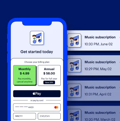 Подписки и регулярные платежи