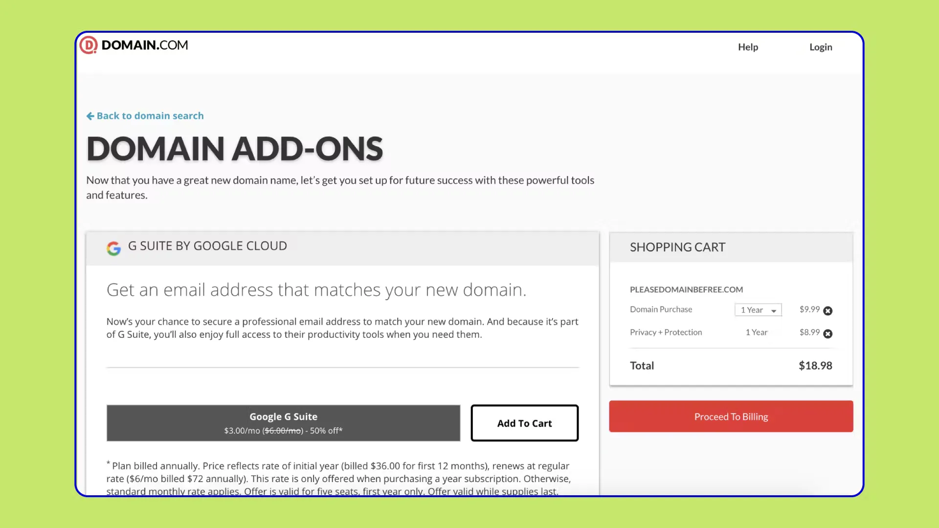 Pick your domain extension #3